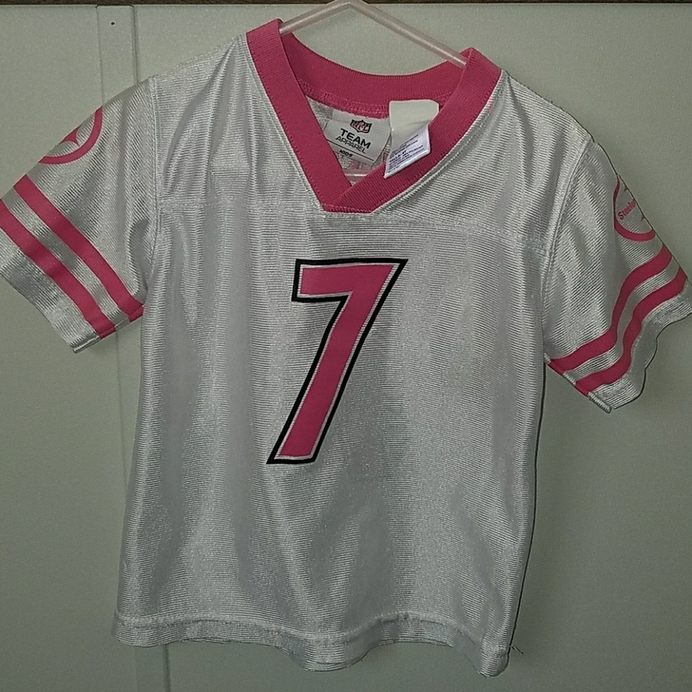 Pink Pittsburgh Steelers toddler jersey